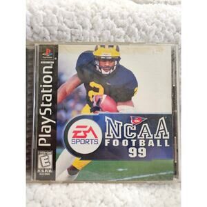 NCAA Football 99 PS1 PlayStation 1 + Reg Card - Complete CIB